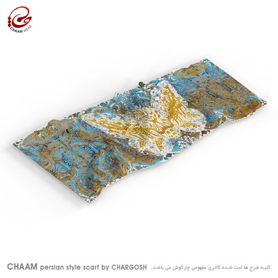 CHAAM persian artistic scarves story of your hair by chargosh art gallery 1103