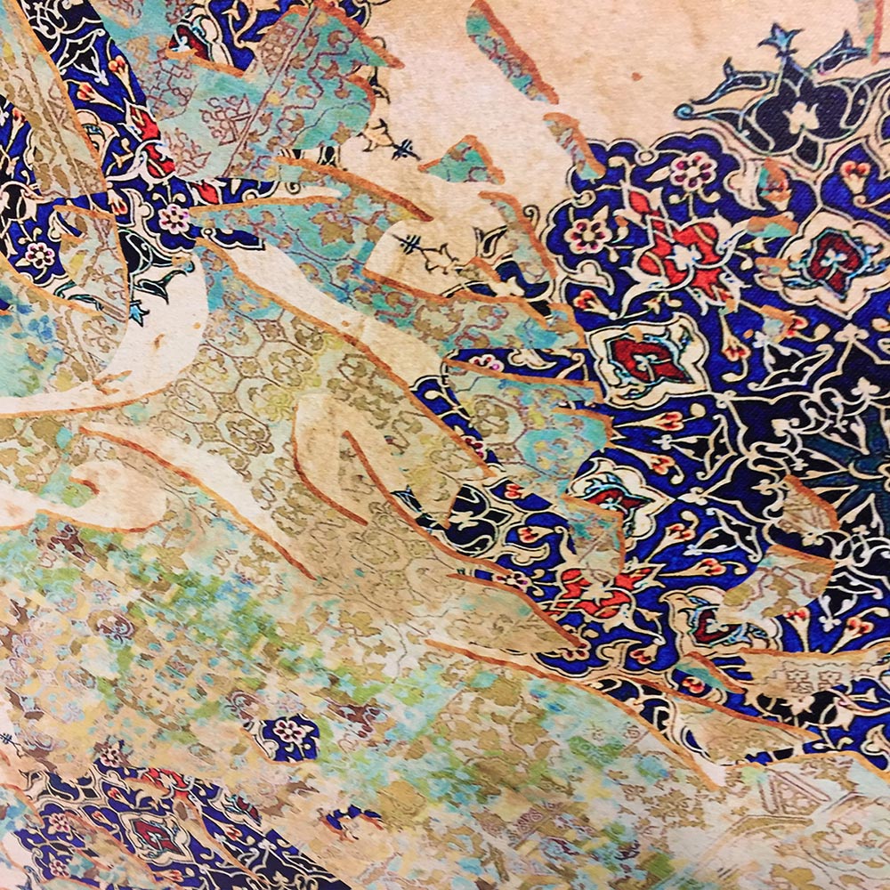 chargosh art gallery persian modern calligraphy painting code 2526