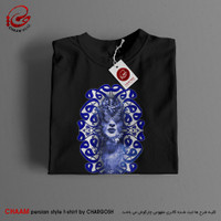 تیشرت تا هنری ایرانی با طرح وه چه بی‌ رنگ و بی‌ نشان که منم برند چام 9521