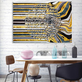 ابلو نقاشی خط با شعر مولانا: ای قوم به حج رفته کجایید دعوتی به حضور قلب از گالری چارگوش مدل 2939