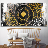 تابلو گرداب هو یا من هو رقص دایرهوار هستی در کلام مولانا از گالری چارگوش مدل 2933.11