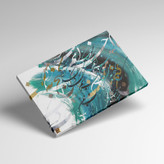 تابلو بوم نقاشیخط مولانا تا که خرابم نکند کی دهد آن گنج به من اثر گالری چارگوش