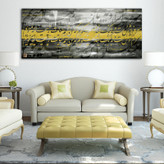 تابلو نقاشیخط هنری به بانگ بلند میگویم از گالری چارگوش مدل 7313