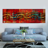 Modern Iranian calligraphy canvas painting