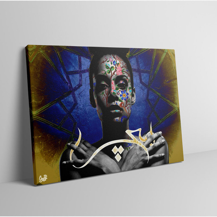 نقاشیخط نقاشی چهره بانویی در میانهی هیچ و همه چیز تاملی در میانهی هیچ و همه چیز مدل 2577