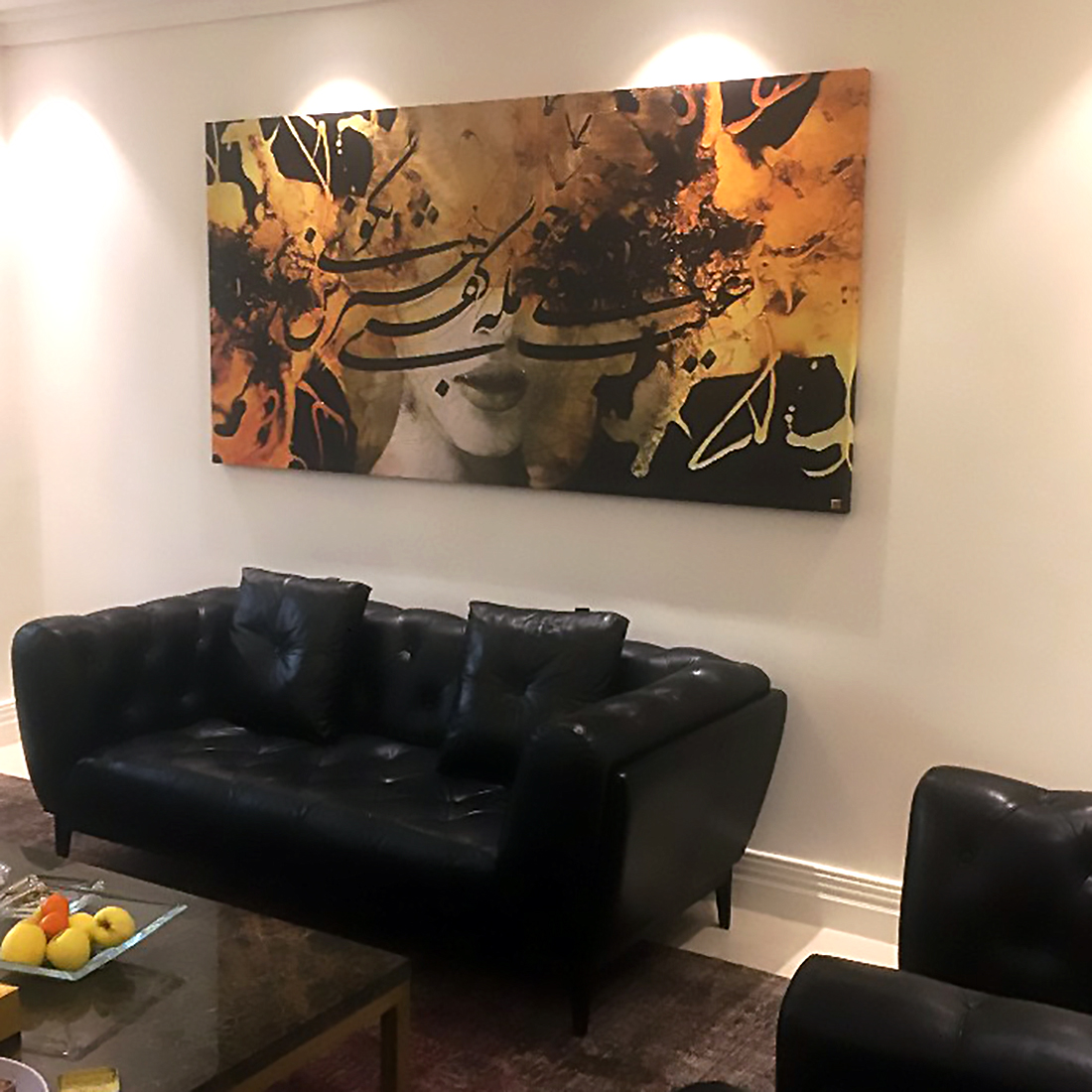chargosh art gallery persian modern calligraphy painting code 2784
