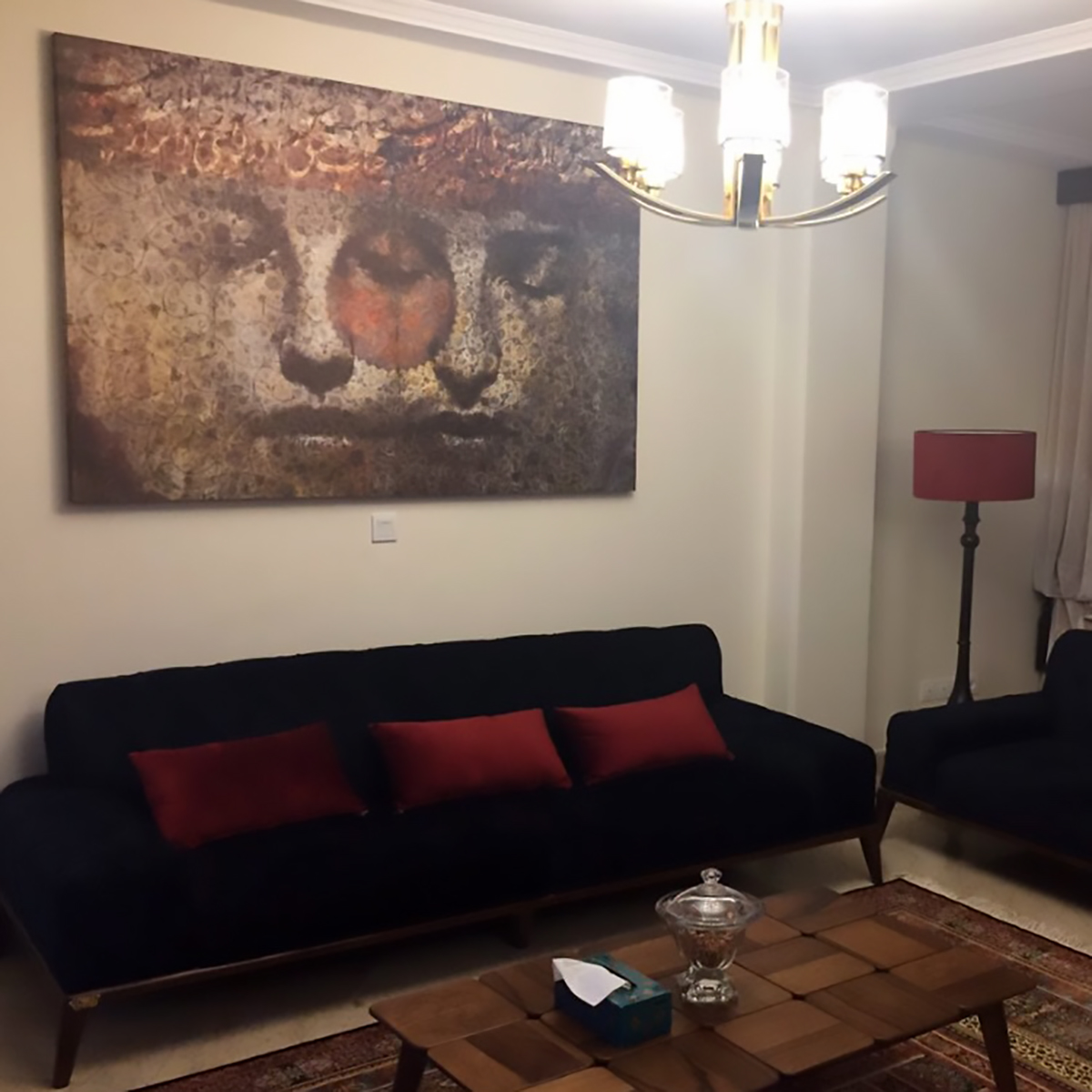 chargosh art gallery persian modern calligraphy painting code 5510