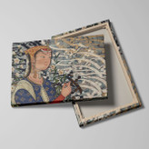 تابلو بوم نقاشیخط هنری مدرن ایرانی با شعر ای نسیم سحر از من به دلارام بگوی از گالری چارگوش مدل 2570