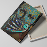 تابلو بوم نقاشیخط هنری مدرن ایرانی گالری چارگوش مدل 2992