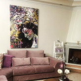 Canvas painting "In Search of the Dream of Your Beautiful Face"