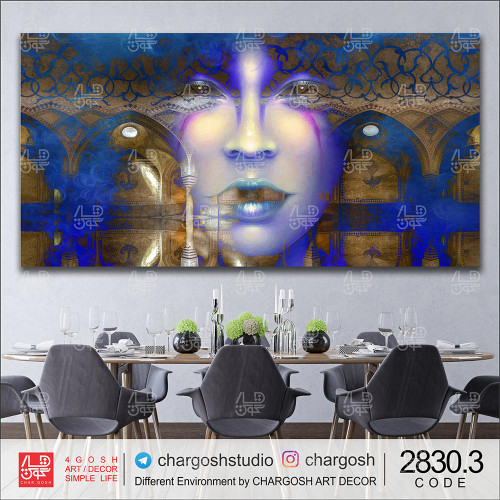 chargosh art gallery persian modern calligraphy painting code 2830