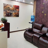 تابلو بوم نقاشیخط هنری مدرن ایرانی گالری چارگوش مدل 8129