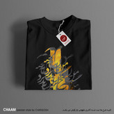 CHAAM persian design black t shirt by chargosh i am shadows of nothing design 2911