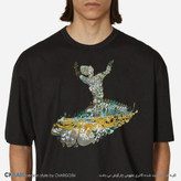 تیشرت مردانه یقه گرد با شعر سمازن عاشق و معشوق حافظ برند چام از گالری چارگوش 2947