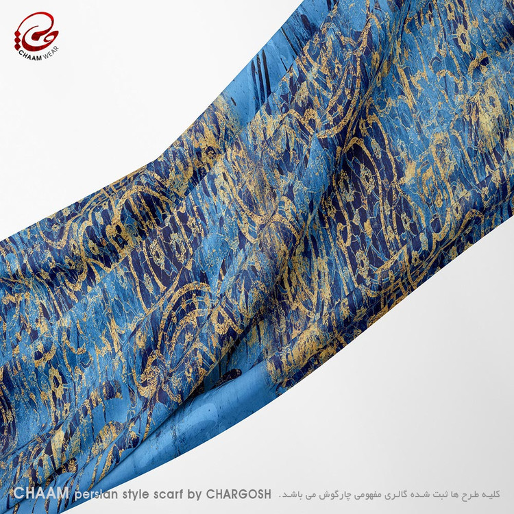 CHAAM scarf persian artistic design by chargosh art gallery 1121