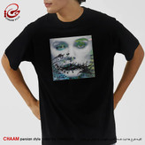 تیشرت مردانه مدرن هنری با شعر دگران روند و آیند و تو همچنان که هستی برند چام 2835