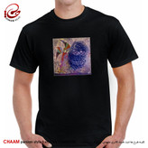 تیشرت هنری مردانه ایرانی با طرح من عشق ترا به جای ایمان دارم برند چام 6421