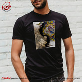 تیشرت مردانه هنری ایرانی با شعر ای یوسف خوش نام ما خوش میروی بر بام ما برند چام 7218