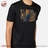 تیشرت هنری مردانه ایرانی با طرح جهان را غرق در افسانه ای کن برند چام 7325