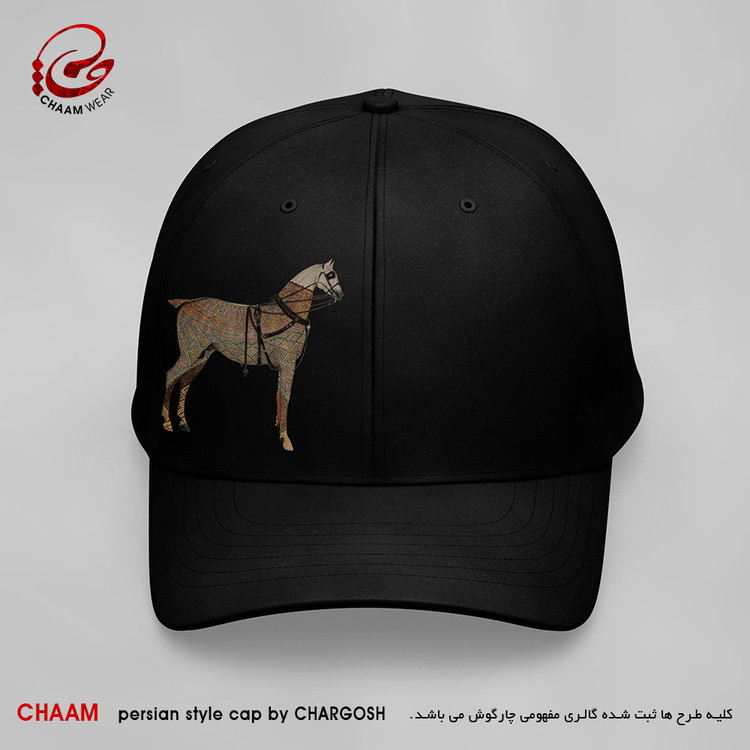 کلاه کپ هنری با طرح رندان سلامت میکنند جان را غلامت میکنند