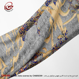 شال آویزان مدرن و هنری ایرانی چام با شعر با شعر رسمِ بدعهدیِ ایام چو دید ابرِ بهار  1166