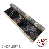 قالی چله با خطاطی شعر حافظ: ای جان حدیث ما بر دلدار بازگو، روایتی از عشق و پنهان کاری از گالری چارگوش 211 رول