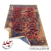 Antique Sarogh Chele carpet with a dominant shadow of nothing design and inspired by a poem by Khaghani: A story of nothingness and the shadow of nothing 299 fold