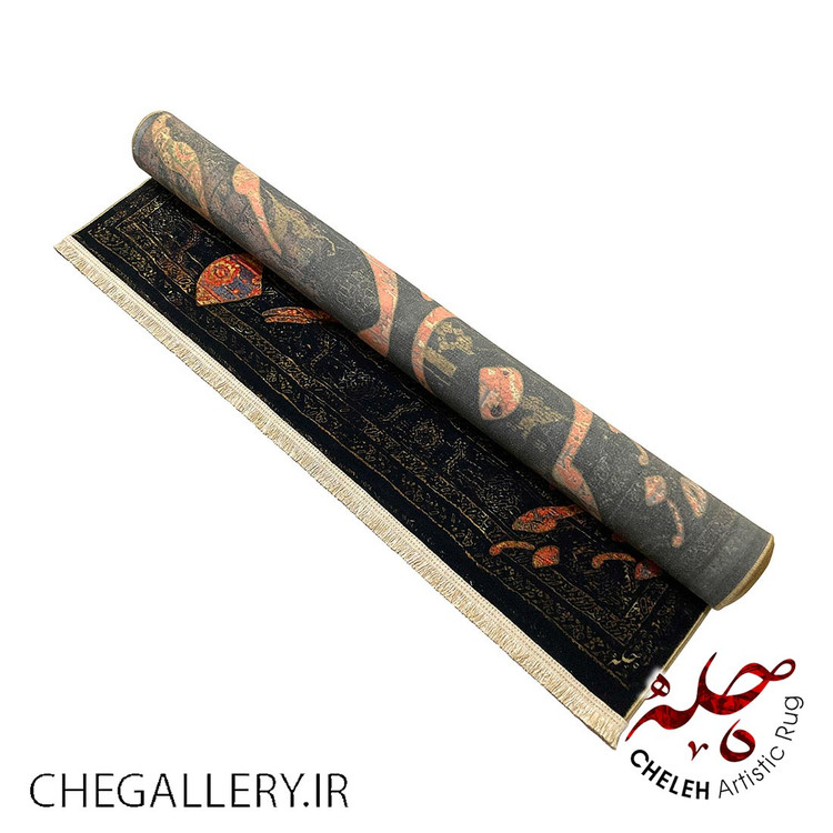 قالی بخشایش قدیمی چله با من غلام قمرم، غیر قمر هیچ مگو از مولانا، روایتی از عشق، سکوت و وحدت 333 رول شده